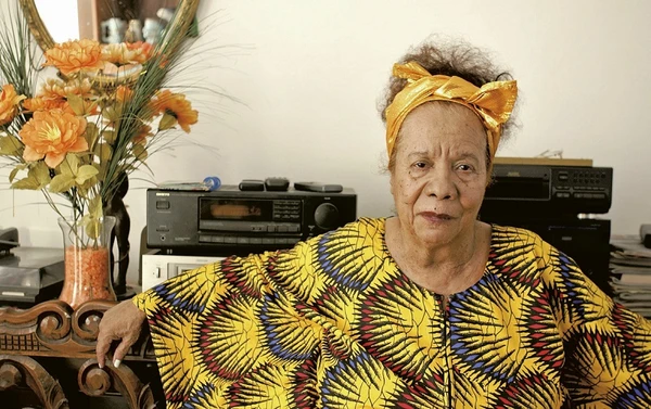 Mercedes Baptista em 2005. Ela faleceu em 2014, aos 93 anos