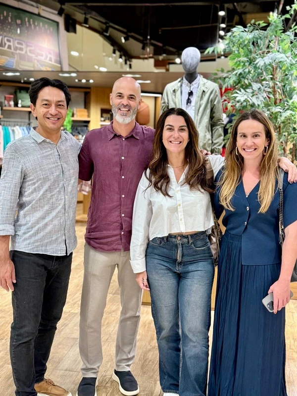 Ruy Kameyama, Ricardo Lobato, Juliana Almeida e Joana Bittencourt