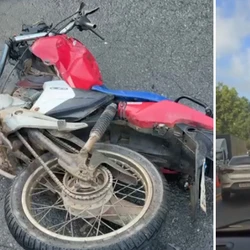 Colisão aconteceu na manhã desta quinta-feira (15), na localidade de Safra; trecho ficou parcialmente interditado e trânsito ficou lento na região