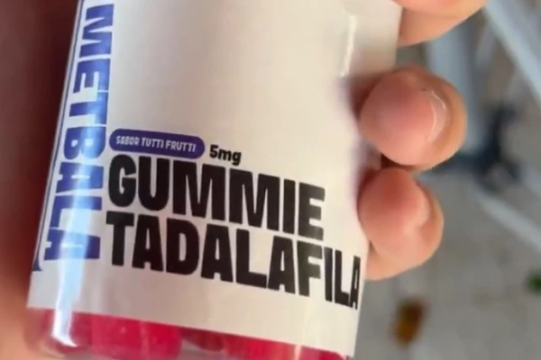 Embalagem da bala gummy proibida pela Anvisa 