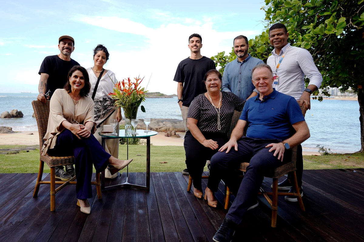 Equipe de HZ na casa do Governador