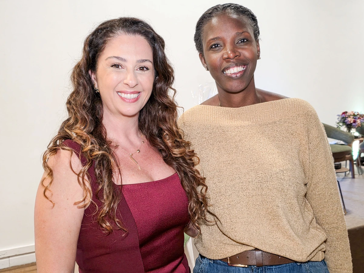 Marianne Assbu e Verônica Lopes