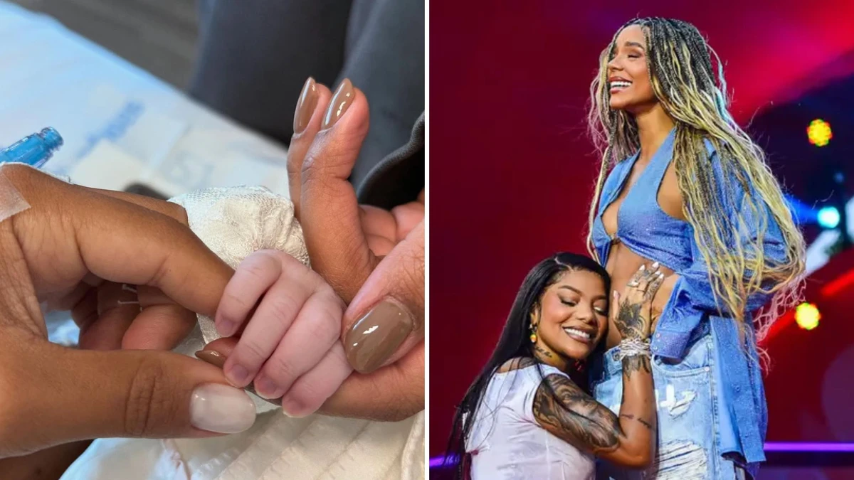 Nesta quarta-feira (14), nasceu Zuri, primeira filha de Ludmilla e Brunna Gonçalves