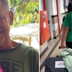 Córneas e fígado de homem de 67 anos serão doados após autorização da família; captação foi realizada no Hospital Santa Casa de Misericórdia