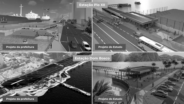 Falta de diálogo entre os projetos da Prefeitura de Vitória e do governo do Estado pode provocar atrasos, retrabalho e desperdício de dinheiro público em obras que são importantes para a infraestrutura urbana