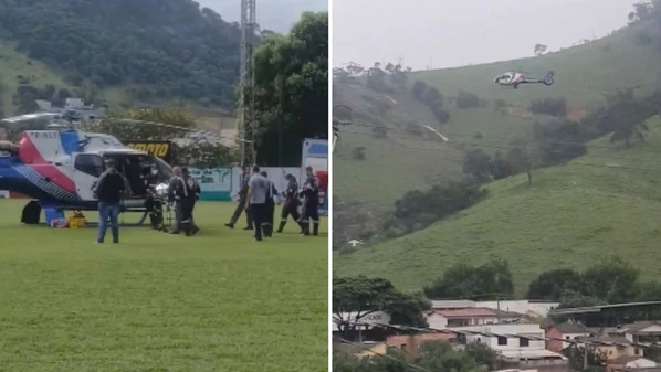 Suspeito se apresentou à polícia junto de um advogado, onde foi ouvido e liberado. Vítima foi levada de helicóptero para um hospital da Serra nesta sexta-feira (16)