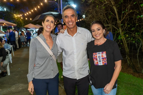 Cris Campinhos, Cesinha Saade e Michele Carasso