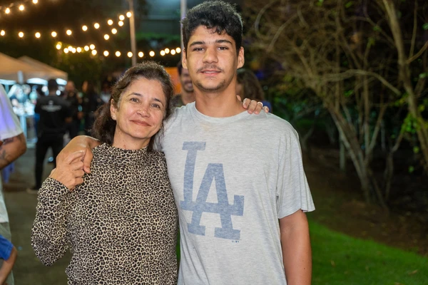 Maria Emilia Copolillo e filho