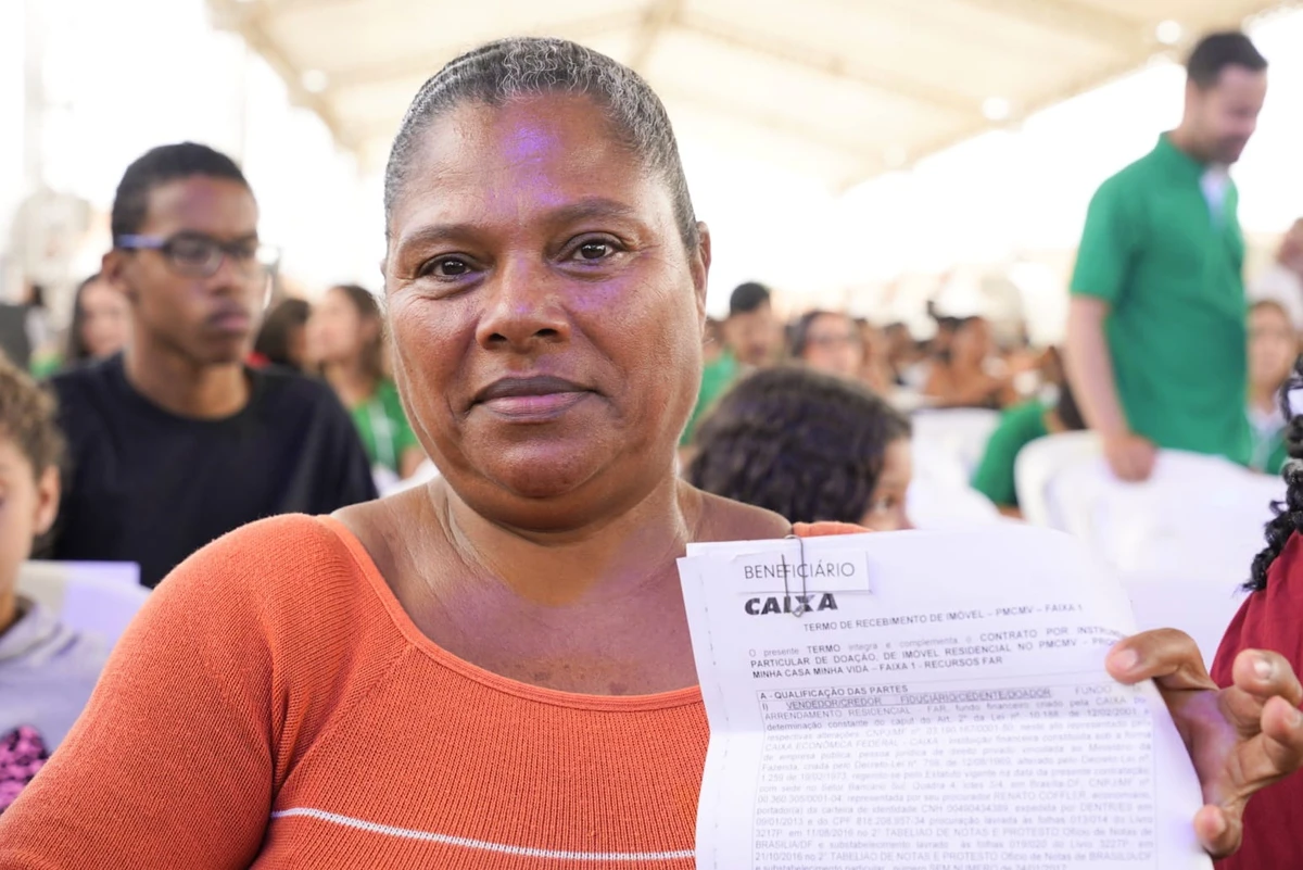 Telma Bispo dos Santos esperou 14 anos pelo imóvel do Minha Casa, Minha Vida