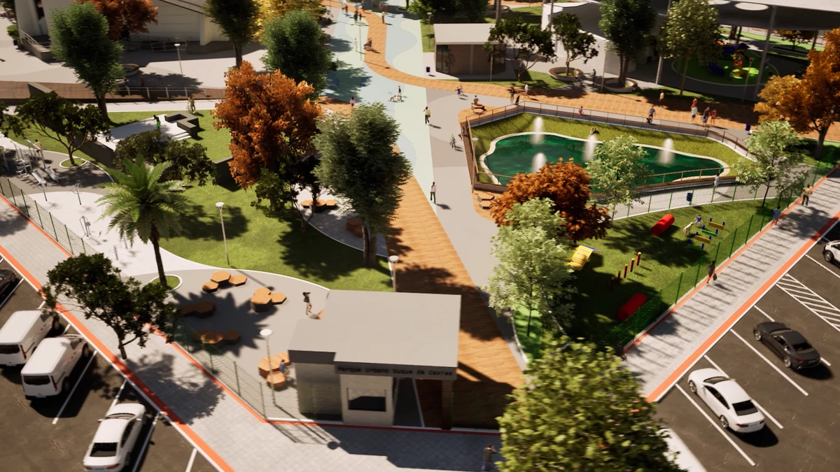 Praça do Centro de Vila Velha vai reabrir com parque pet, academia e mais por Prefeitura de Vila Velha