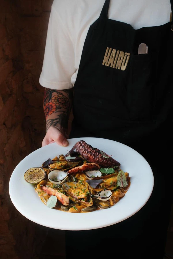 Restaurante Kairu, no Sìtio Histórico da Prainha, em Vila Velha 