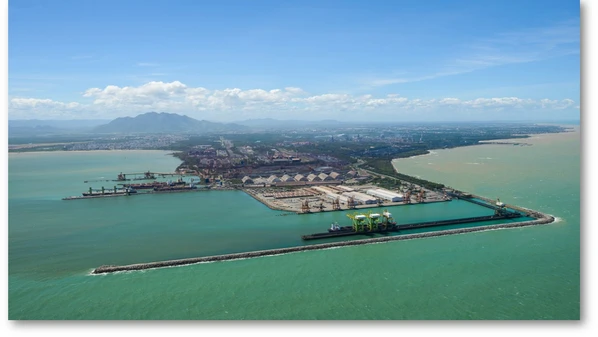 Perspectiva é de que nova operação no terminal de Praia Mole, prevista para 2027, gere R$ 80 milhões por ano em royalties para Vitória, Vila Velha e Serra