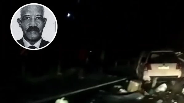 PRF disse que Carlindo dos Santos se envolveu em batida e deixou local, antes de colidir de frente com ônibus da Águia Branca; segundo a viação, nenhum dos 40 passageiros se feriu