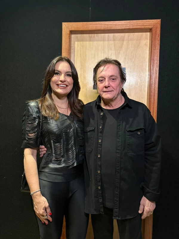 Débora Veronez e Fábio Jr.