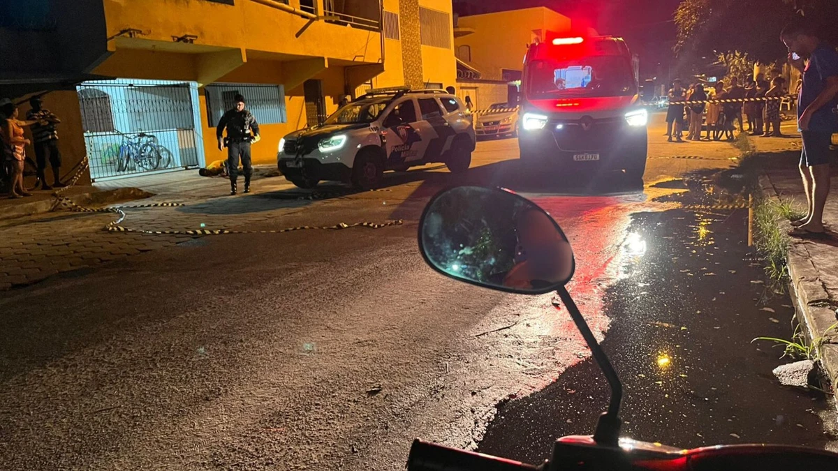 Local onde o crime aconteceu, em São Mateus