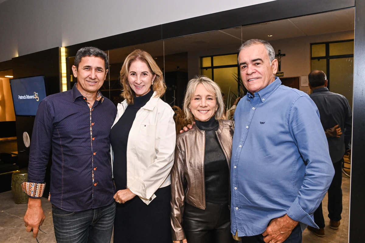 Rico Garcia e Ariane Oliveira, Maria Angélica Belonia e Erenildo Belonia