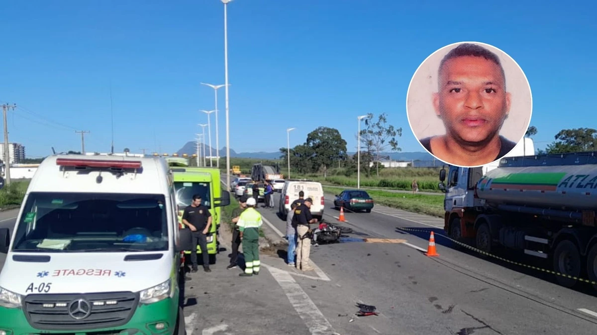 Acidente na BR 101 na manhã desta terça (20)