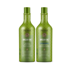 Inoar, Kit Argan Oil System – Shampoo e Condicionador 1L