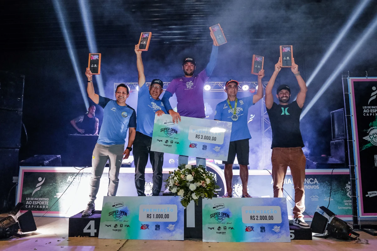 Premiação do Super Open 2025 