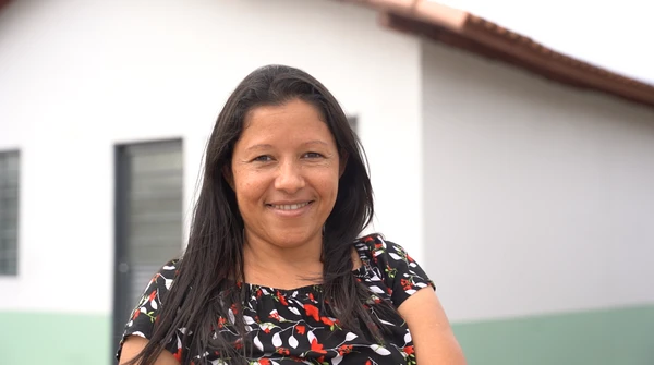 Silvia Conceição, de 41 anos, também foi uma das selecionadas para receber a casa de forma gratuita