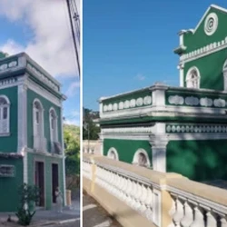 Prédio foi construído em 1897 e chegou a pertencer a uma família influente na política do Espírito Santo; proprietária disse que adquiriu imóvel em 2017 e não tinha ciência do leilão