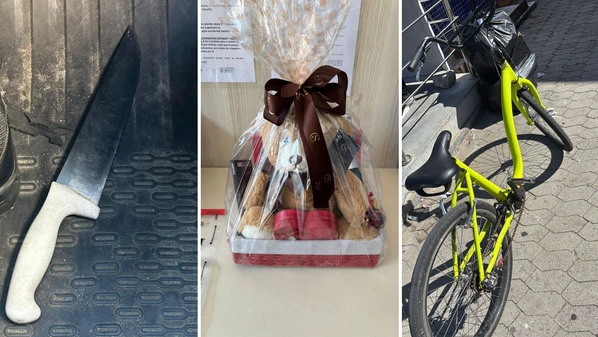 Suspeito levou a cesta, avaliada em R$ 332,91, além de R$ 94 em dinheiro do caixa da loja de chocolates; policiais desconfiaram da atitude das funcionárias e realizaram a abordagem