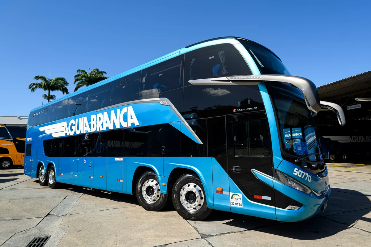 Ônibus da Viação Águia Branca