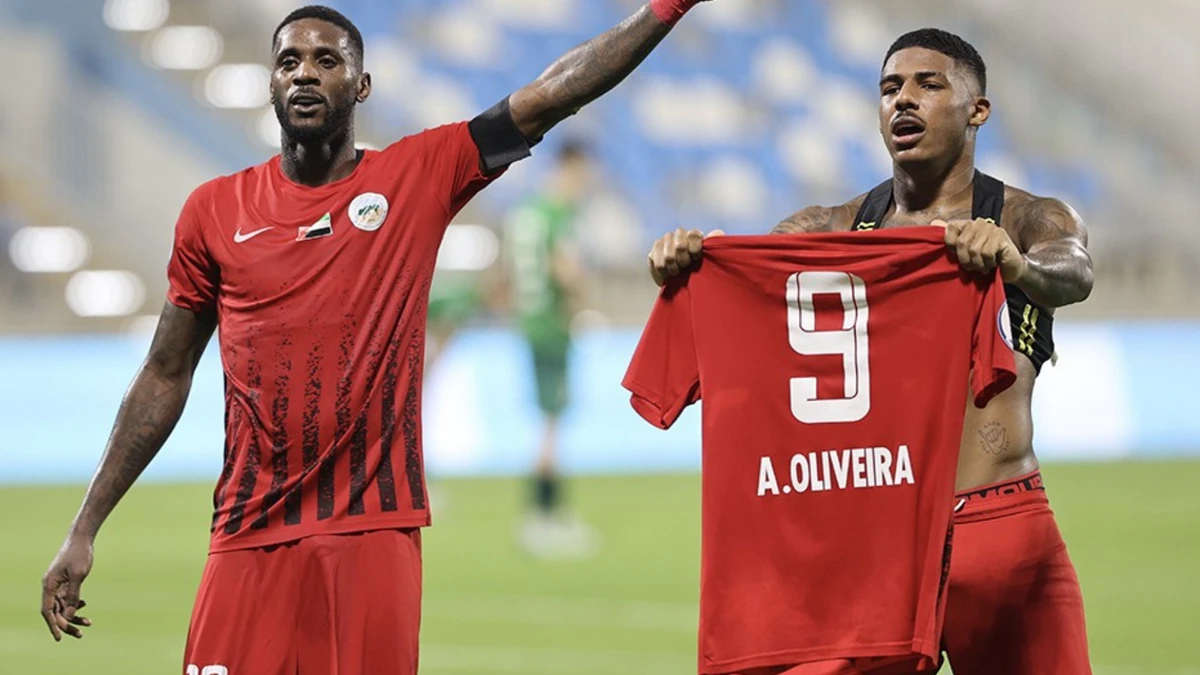 Álvaro Oliveira chegou ao seu décimo gol pelo Al Bataeh, na vitória sobre o Al Orooba