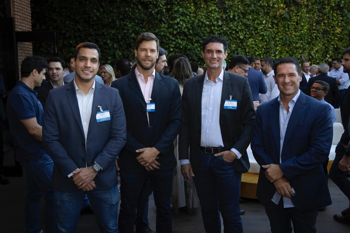 Cesar Mocelin, Raphael Cassaro, Juarez Gustavo Soares e Renato Sandri