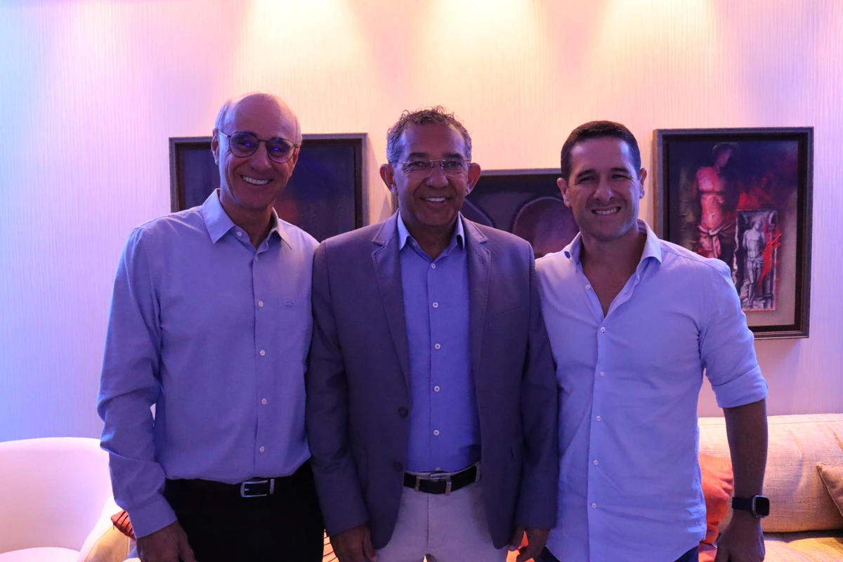 José Luis Galvêas, Douglas Vaz e Renatinho Sandri