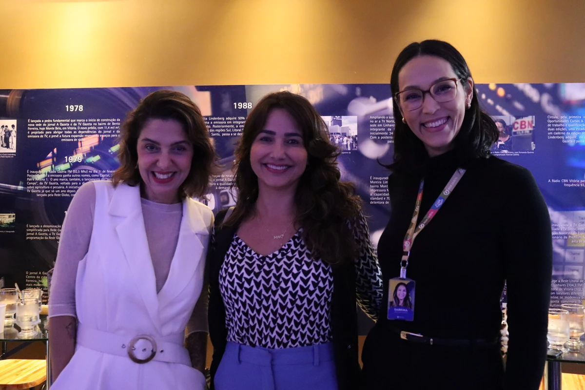 Mariana Perini, Aline Stefanon e Sabrina Torres