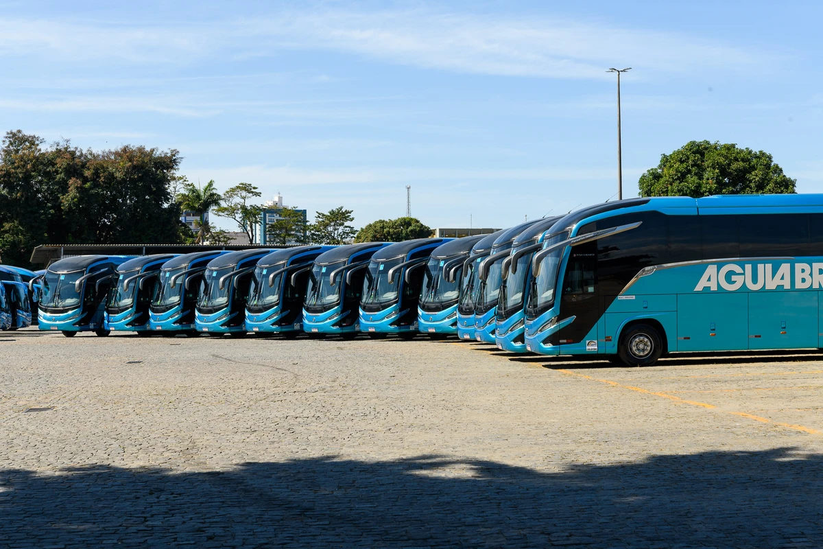 Ônibus da Viação Águia Branca
