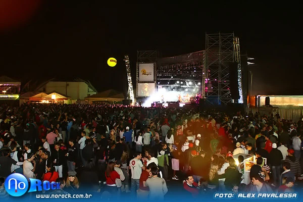 Show da cantora Lauryn Hill no Festival de Alegre, em 2007 por No Rock/ Alex Favalessa