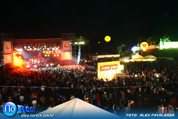 Show da cantora Lauryn Hill no Festival de Alegre, em 2007 por No Rock/ Alex Favalessa