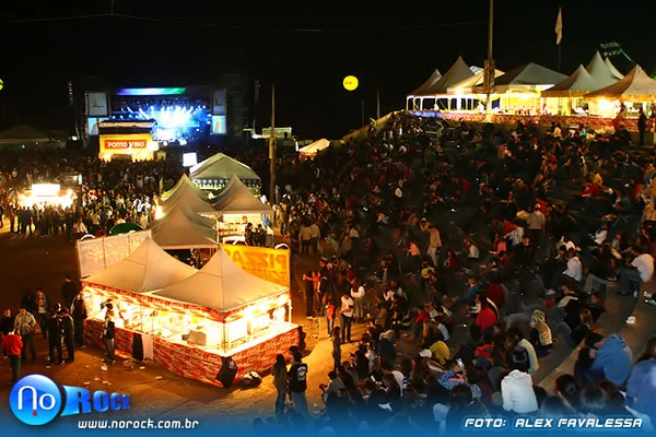 Show da cantora Lauryn Hill no Festival de Alegre, em 2007 por No Rock/ Alex Favalessa