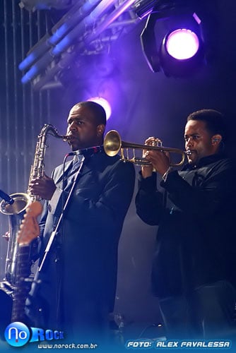 Show da cantora Lauryn Hill no Festival de Alegre, em 2007 por No Rock/ Alex Favalessa