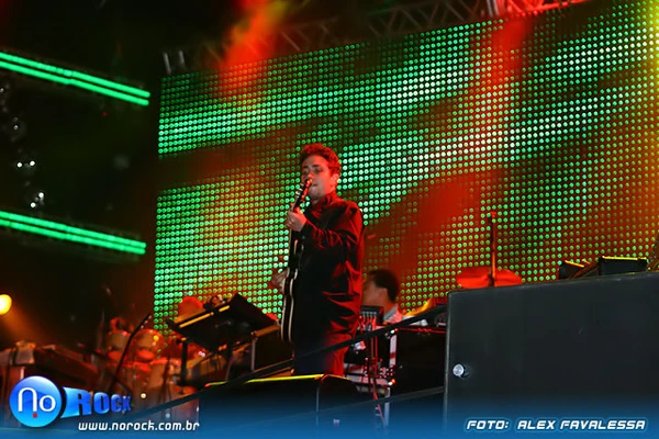 Show da cantora Lauryn Hill no Festival de Alegre, em 2007 por No Rock/ Alex Favalessa