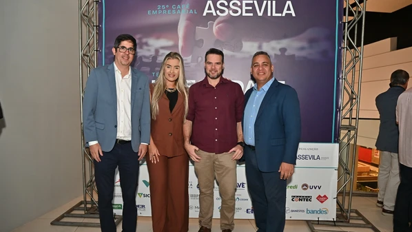 O contou com Paulo Wanick, diretor de Finanças da ArcelorMittal, e Rafael Pacheco, secretário de Estado da Justiça, nesta quinta-feira (22)