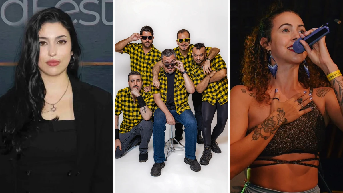 Naju, cover Amy Winehouse, banda Pic Nic Dogs e Amanda Requião