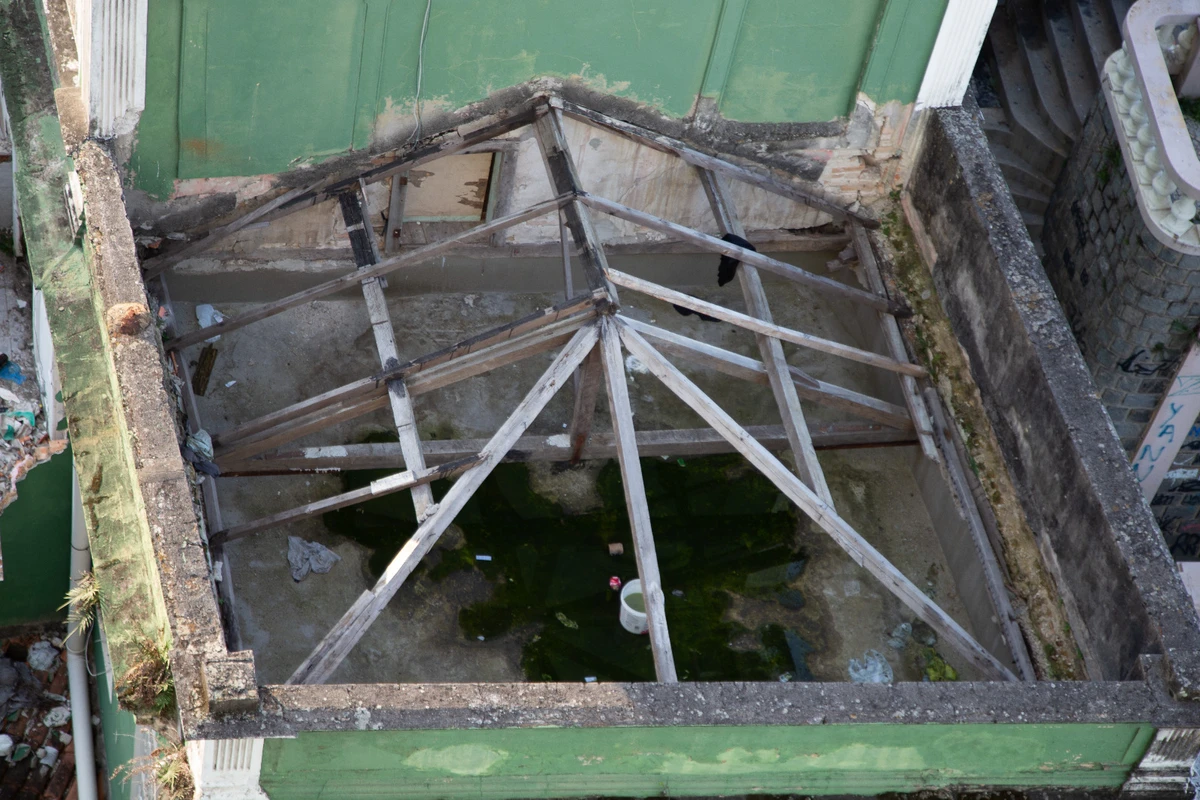 Restauração da Casa Verde por Acervo pessoal