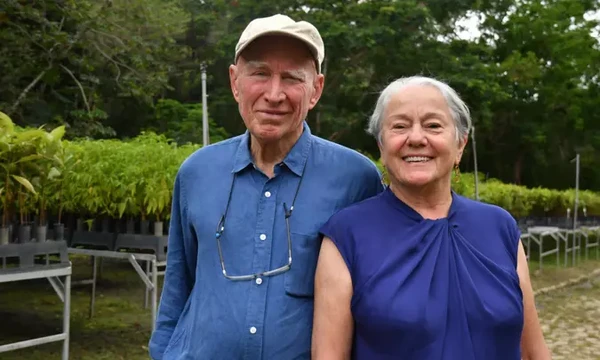 Casal criador do Instituto Terra, Sebastião Salgado e Lélia Salgado