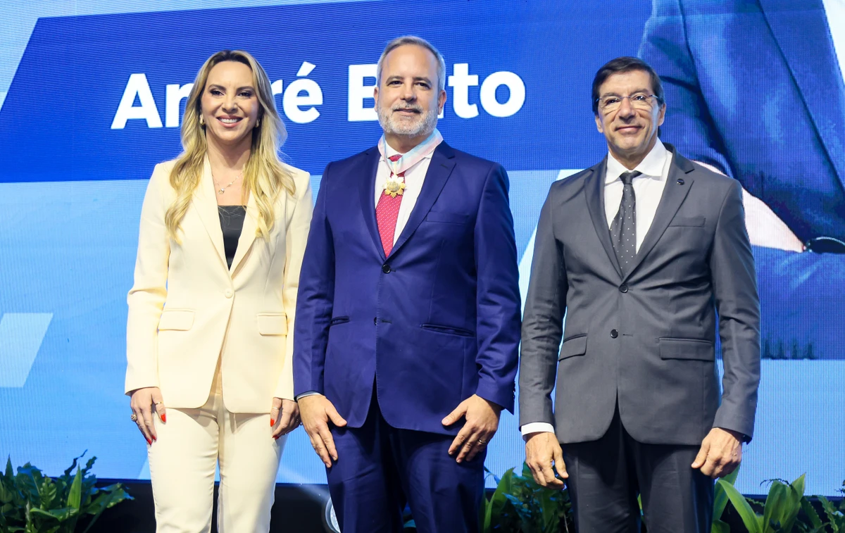 Cris Samorini, André Brito e Paulo Baraona