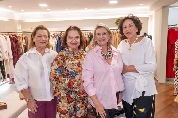 Helvia Abaurre, Dora Daher, Gracinha Nader e Dalva Carone