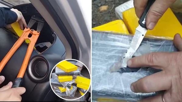 Motorista confessou à PRF que recebeu o veículo já com a droga em Minas Gerais e que receberia R$ 2 mil para entregá-lo no Espírito Santo