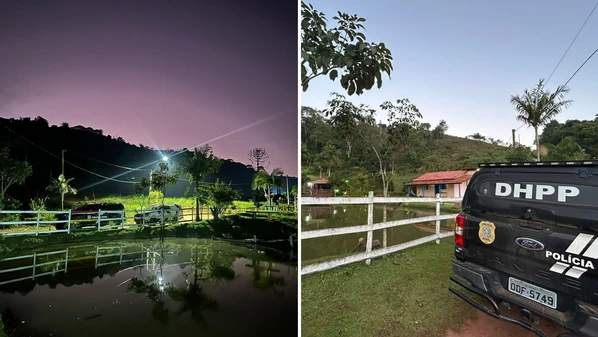 Ação, que mira organização criminosa ligada ao tráfico de drogas, resultou na prisão de dois suspeitos, de 37 e 52 anos, na apreensão de uma arma de fogo e munições