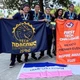 Imagem - Estudantes do ES são recebidos com festa e desfile após conquista no México