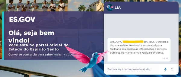 Chat com inteligência artificial tira dúvidas sobre os serviços ofertados