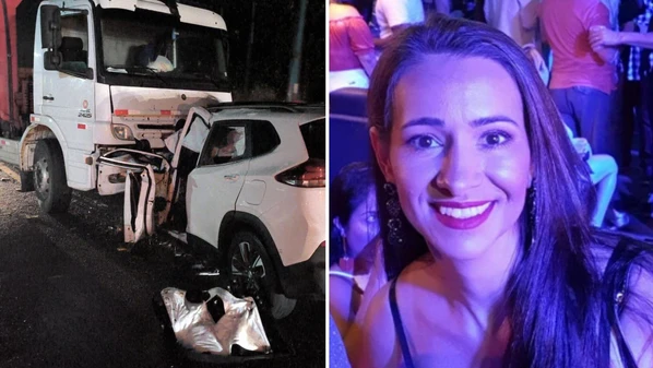 Jamille Pavão Rui, de 42 anos, morreu após o carro que dirigia ser atingido por uma carreta na contramão na BR 101, no trecho de Jacupemba, na segunda-feira (26). Ela deixa marido e dois filhos