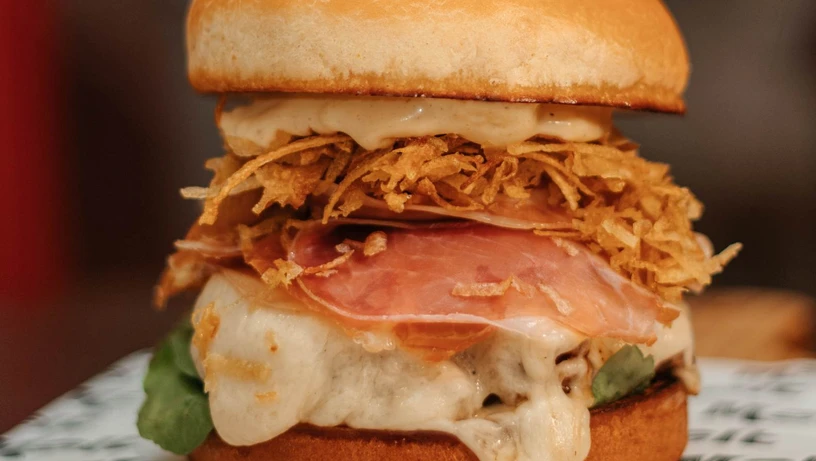 Hambúrguer da Melt Hamburgueria