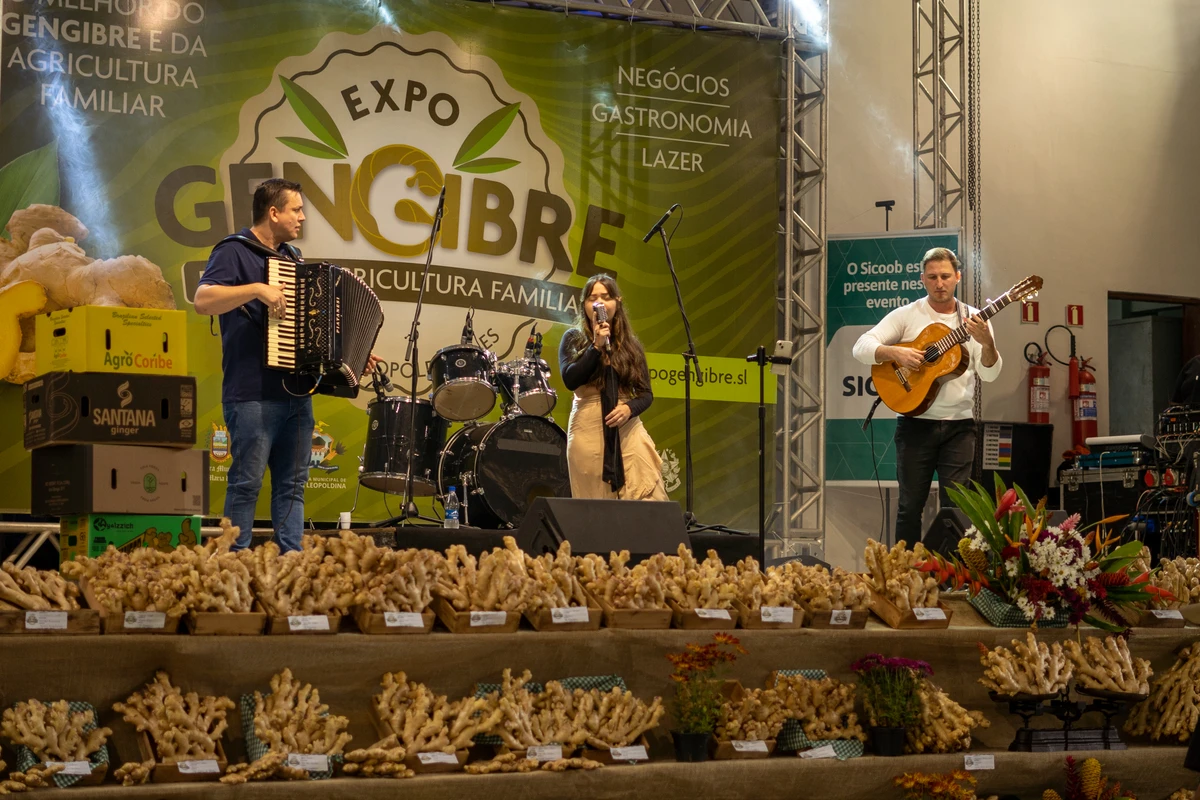 Expo Gengibre acontece entre os dias 30 de maio e 1º de junho